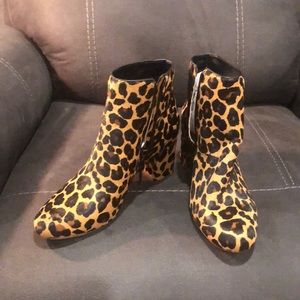 Leopard Booties